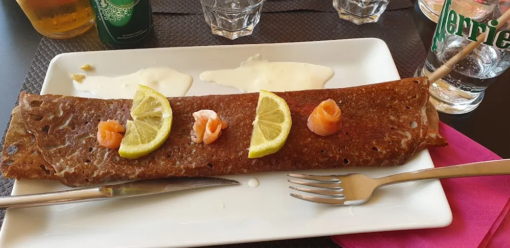 Galette Oceane Au Saumon Fumé