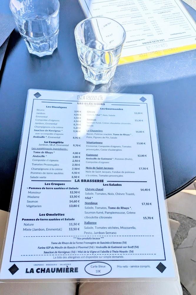 La Chaumière - Menu Image 4